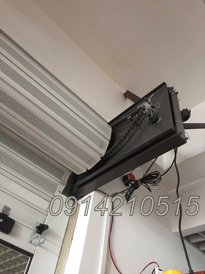 Chiều rộng tối thiểu của cửa cuốn
